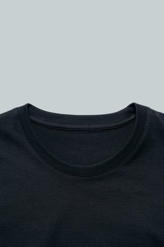 SUVIN GOLD Tシャツ黒/長袖