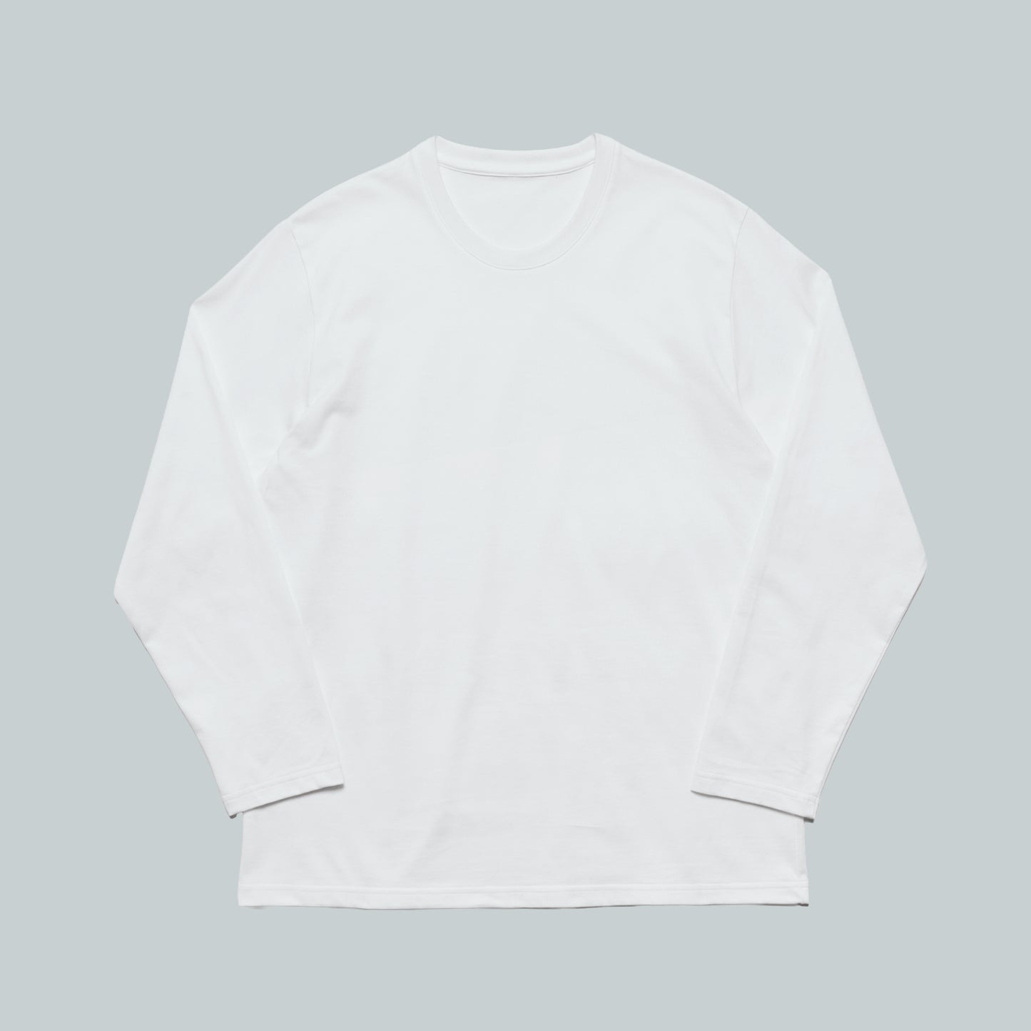 SUVIN GOLD Tシャツ白/長袖