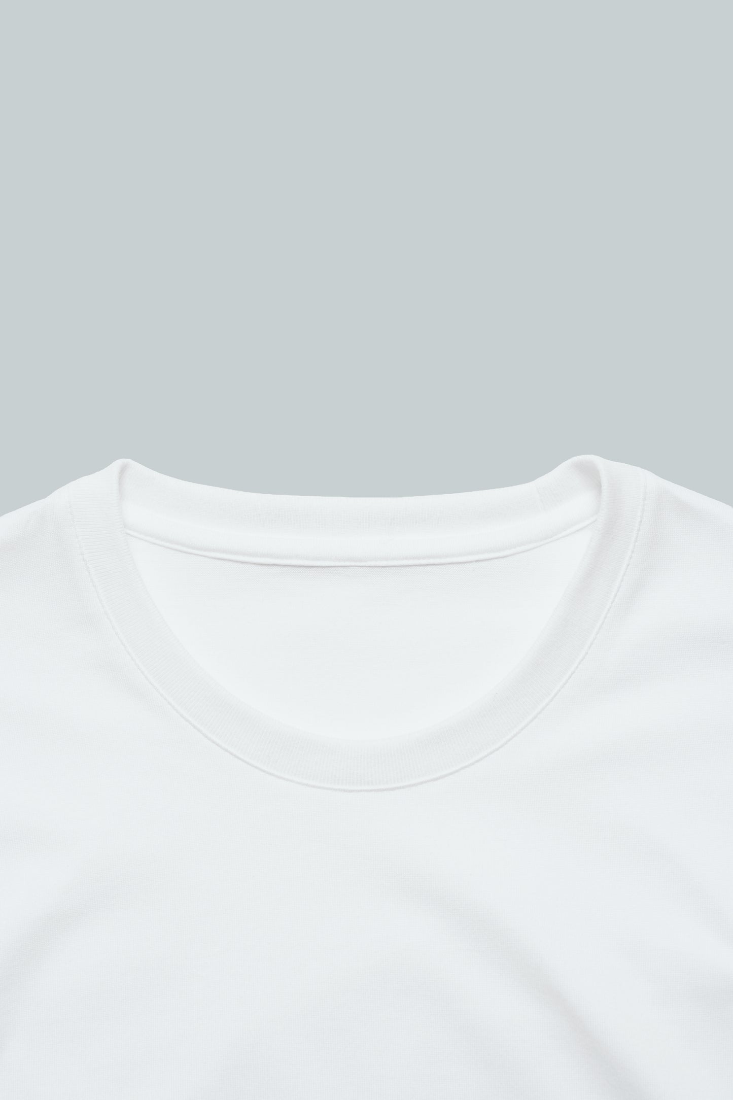 SUVIN GOLD Tシャツ白/長袖